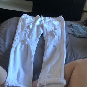 White jeans
